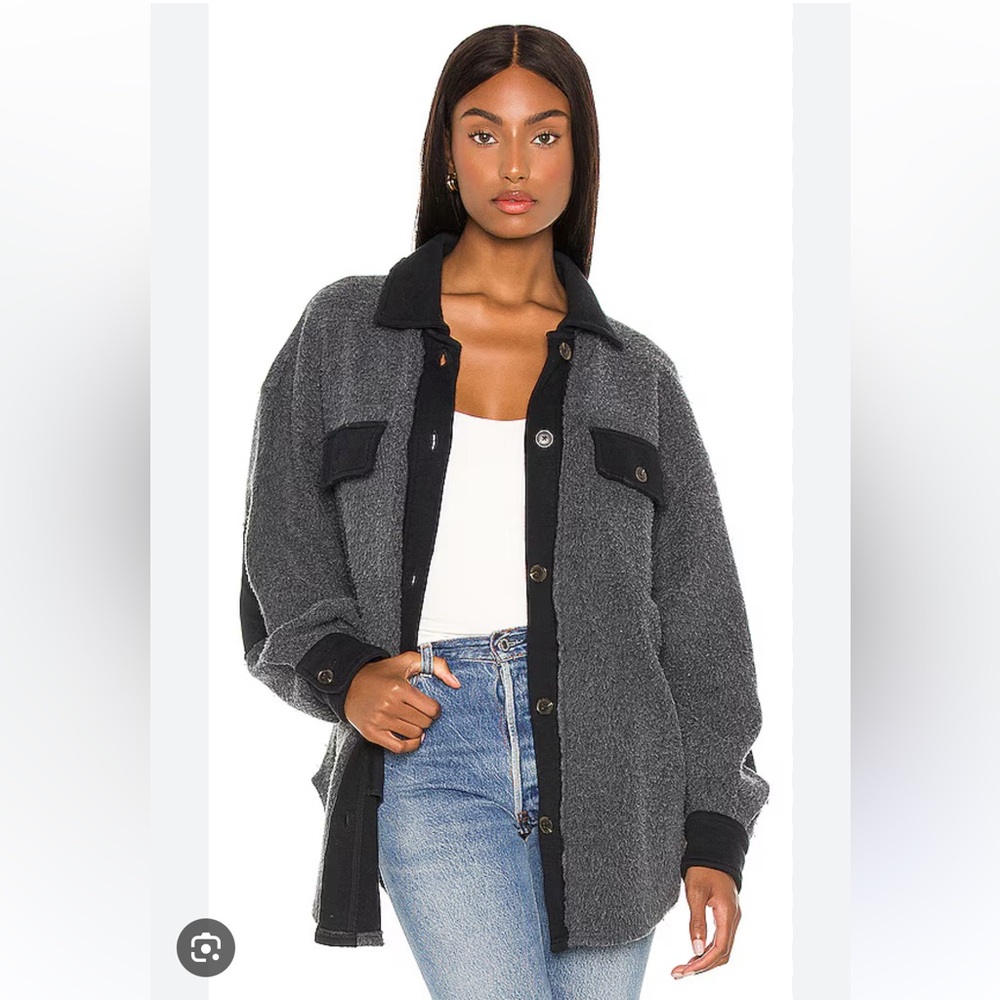 Free People We the Free Ruby Jacket | Washed Black | Small